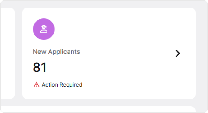 New applicant card image
